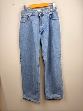 AGOLDE baggy blue jeans high rise 26